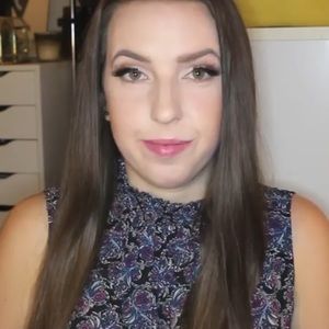 DR2 Purple Teal & Black Sleeveless High Neck Top